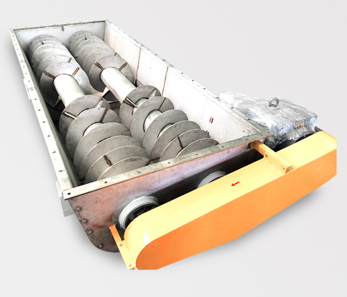 雙軸設(shè)計(jì)，具備混合、攪拌功能，輸送量更大