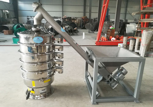 <b>振動篩配套螺旋輸送機已發(fā)貨，許先生請查收！</b>