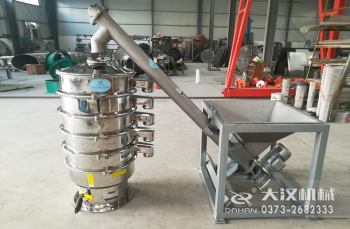 振動(dòng)篩配套螺旋輸送機(jī)